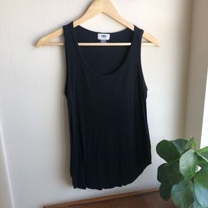 ♡ Old Navy Soft Black Flattering Tank Top ♡